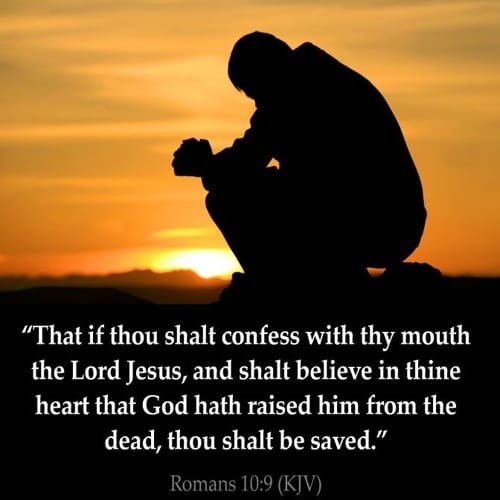 77 confess with your mouth believe in your heart