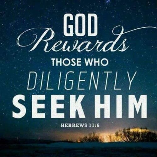 79 rewarder of those who seek him